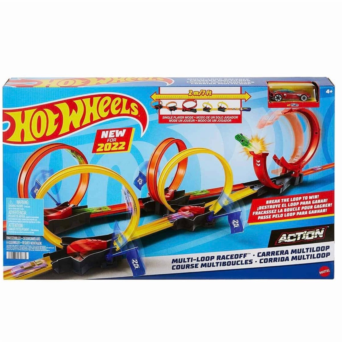 Hot Wheels Çok Çemberli Yarış HDR83