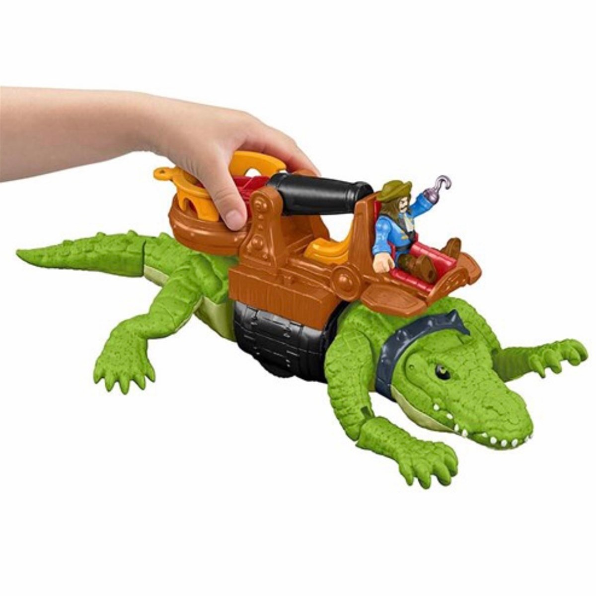 Fisher Price Yürüyen Timsah ve Korsan Hook DHH63