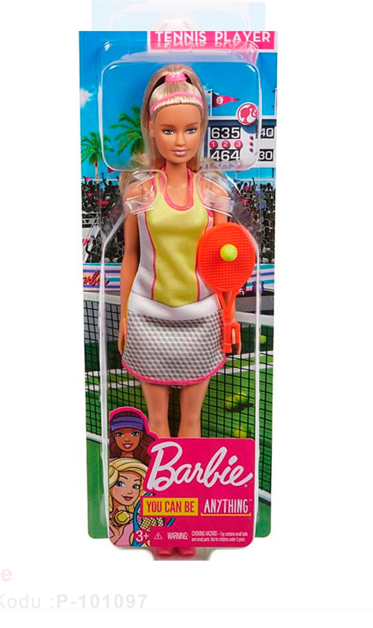 Barbie Kariyer Bebekleri - Tenisçi