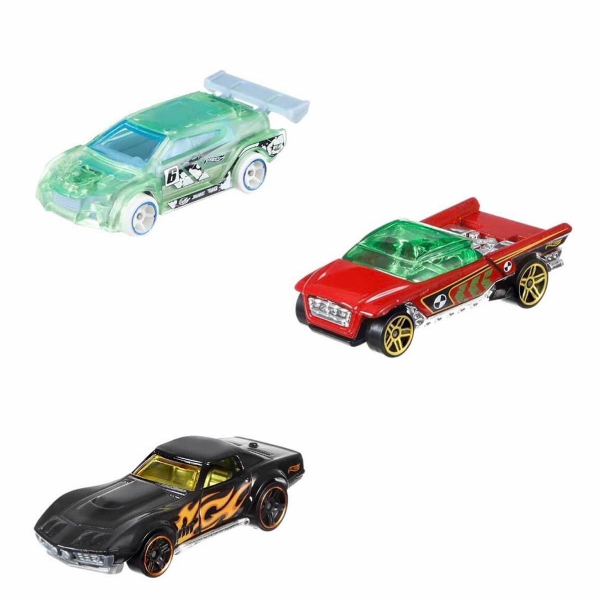 Hot Wheels 3'lü Metal Araba Seti - K5904