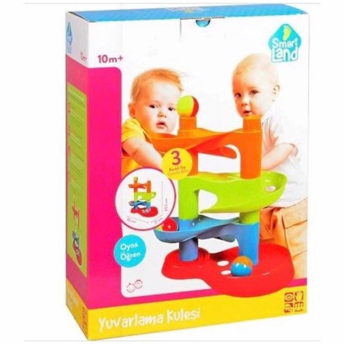 Mgs Top Yuvarlama Kulesi Eğitici Öğretici Oyuncak