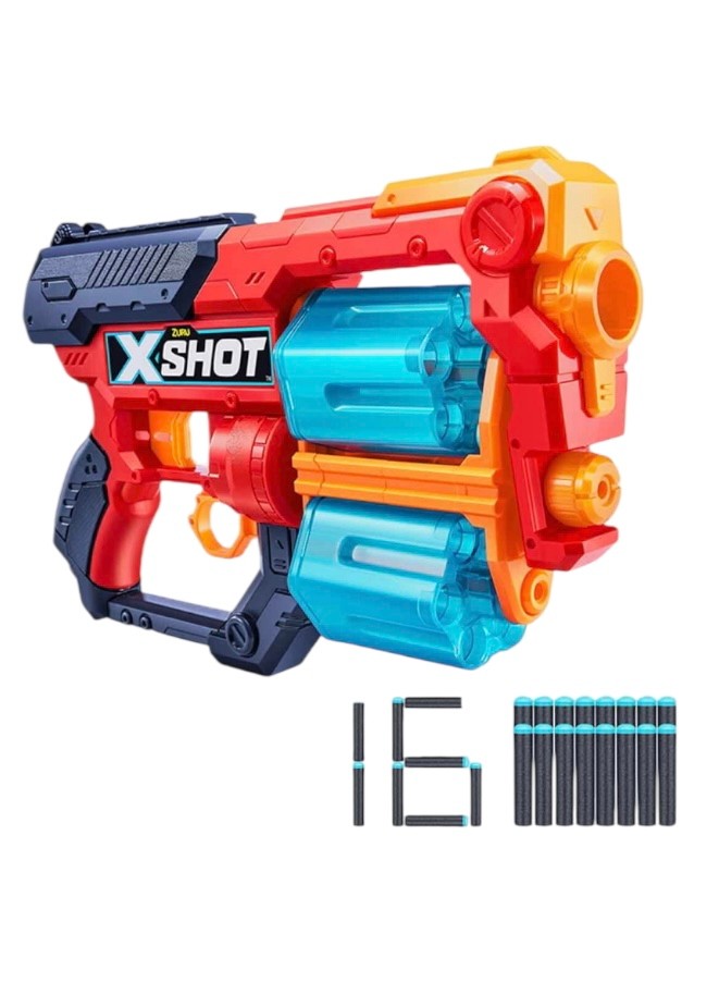 X-Shot Excel Xcess 16 Mermili Sünger Dart Atan Silah 30 cm