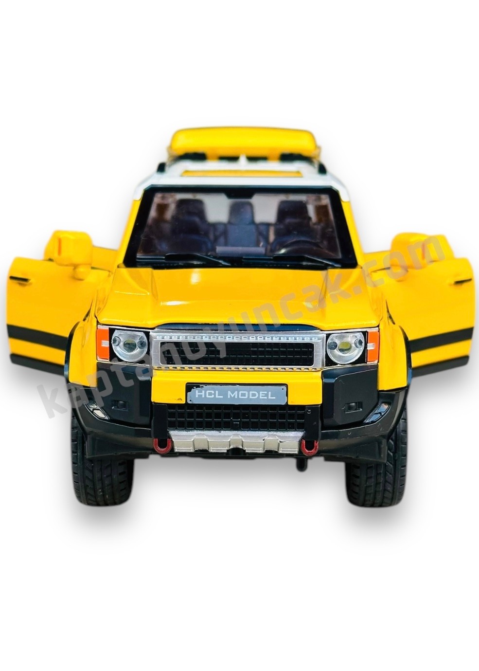 Çek Bırak Sesli ve Işıklı Duman Çıkartan Metal Jeep