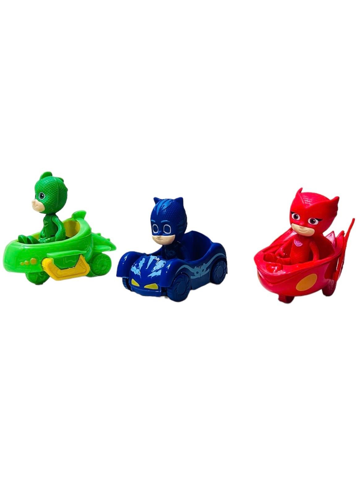 Pjmasks Pj Maskskeliler 6 Figür 3 Araç Figür Oyuncak Seti