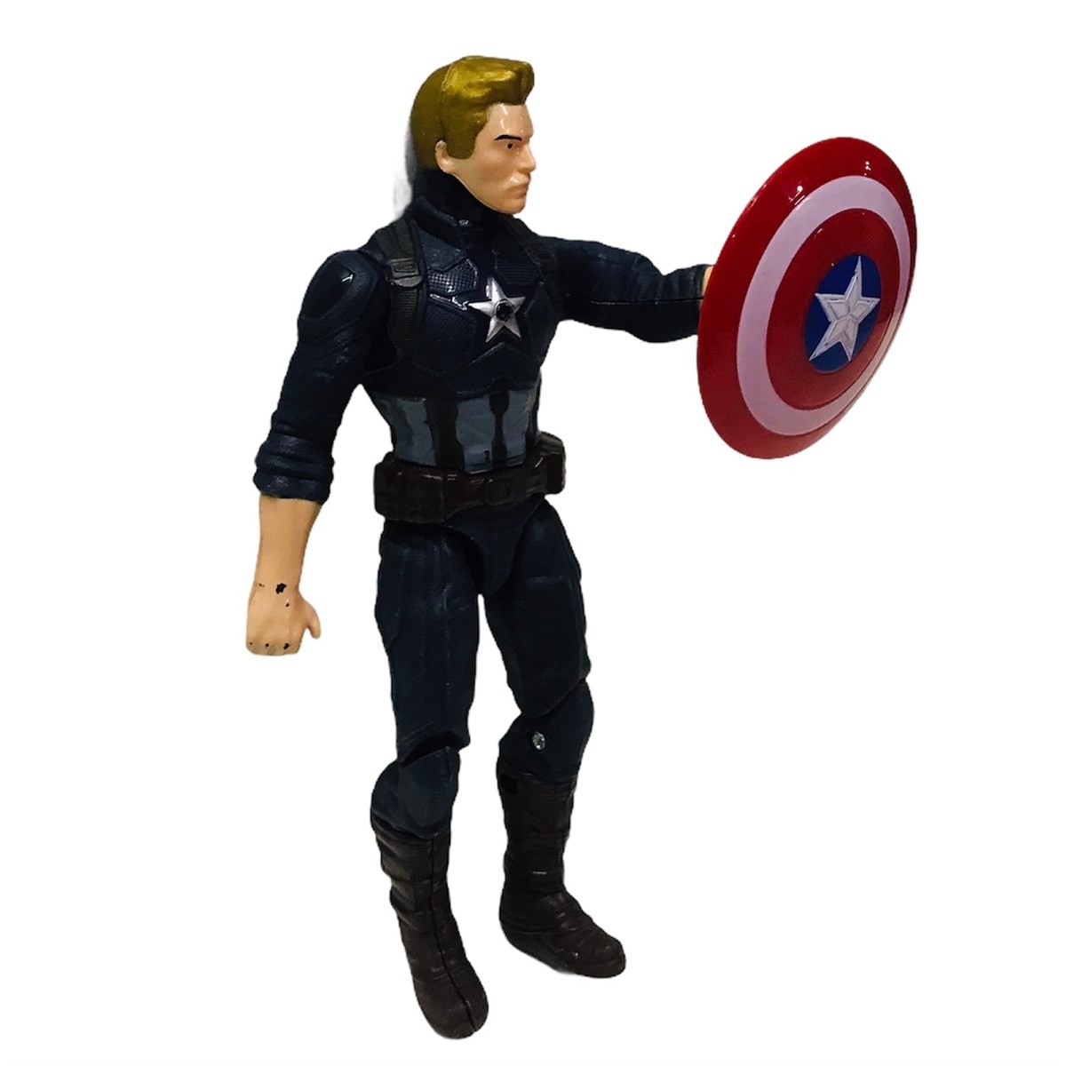 Avengers Süper Kahraman Işıklı Kaptan Amerika Figür Oyuncak