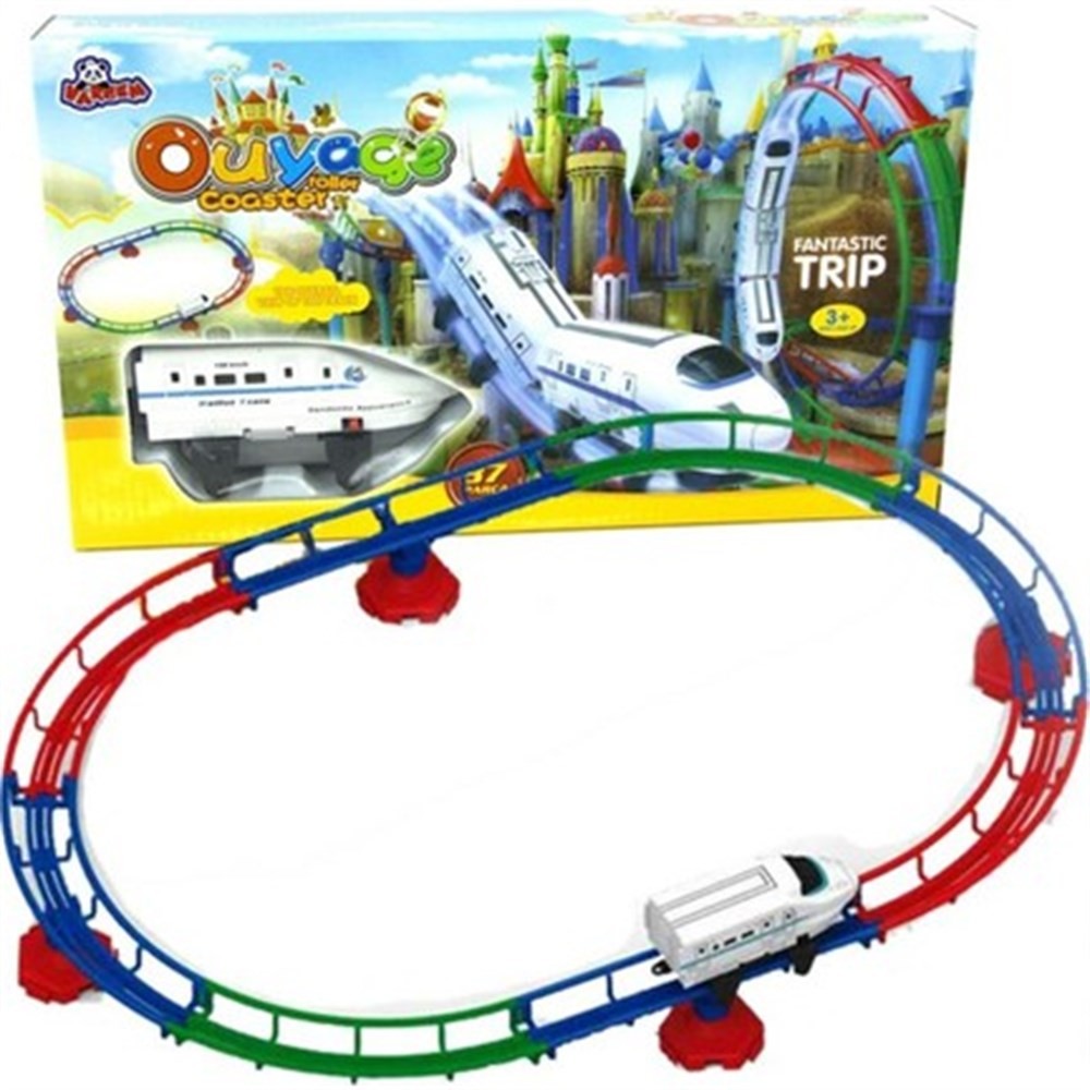 Vardem Işıklı Hızlı Oyuncak Tren Seti 37 Parça