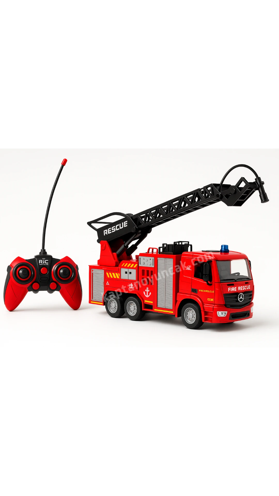 Uzaktan Kumandalı Şarjlı Su Fırlatan İtfaiye Araba