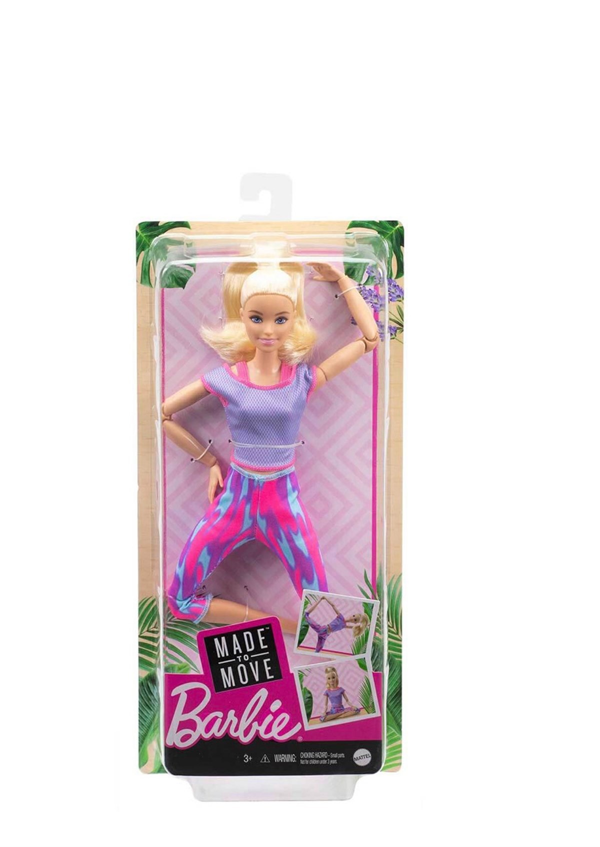 Barbie Sarışın Sonsuz Hareket Bebeği