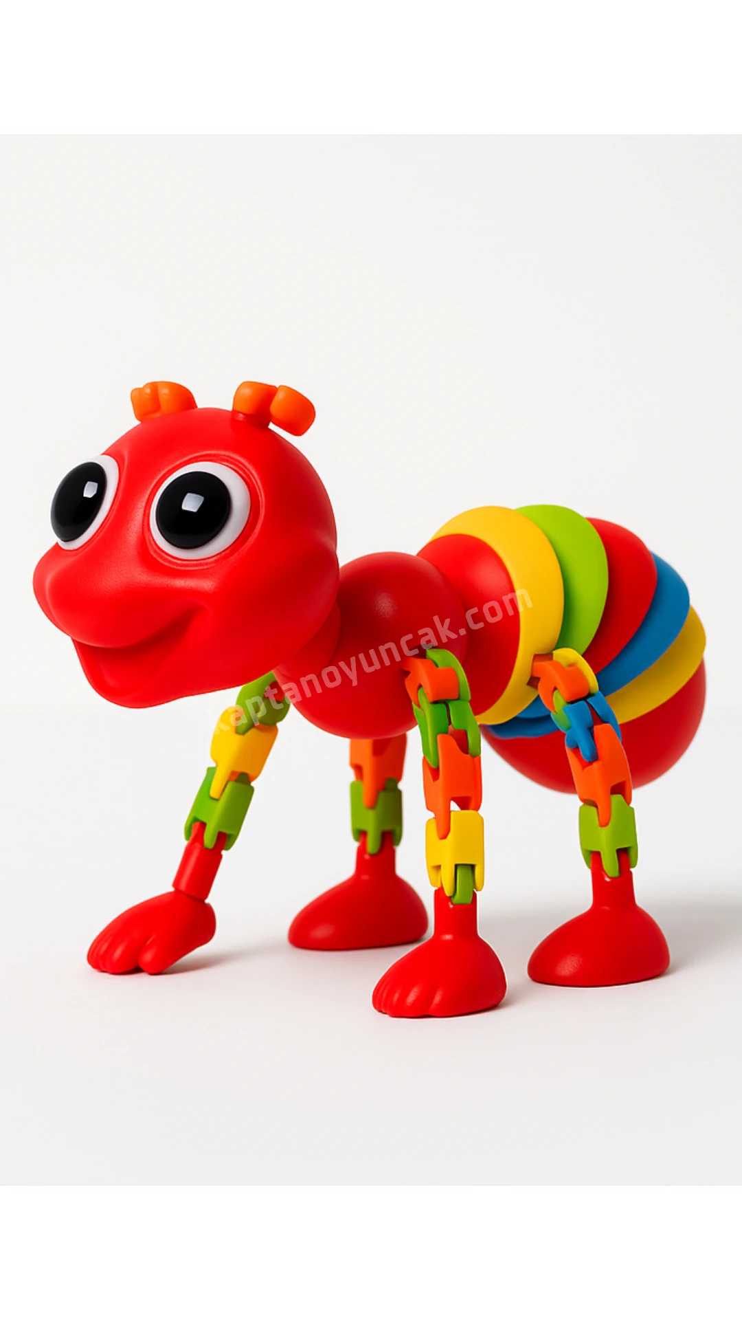 Sevimli Eğitici Sök Tak Renkli Akrobat Karınca Montessori Eğitici Oyuncak