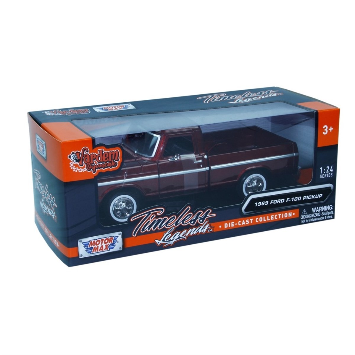 Vardem Ford F-100 Pickup Model Sağlam Metal Araba