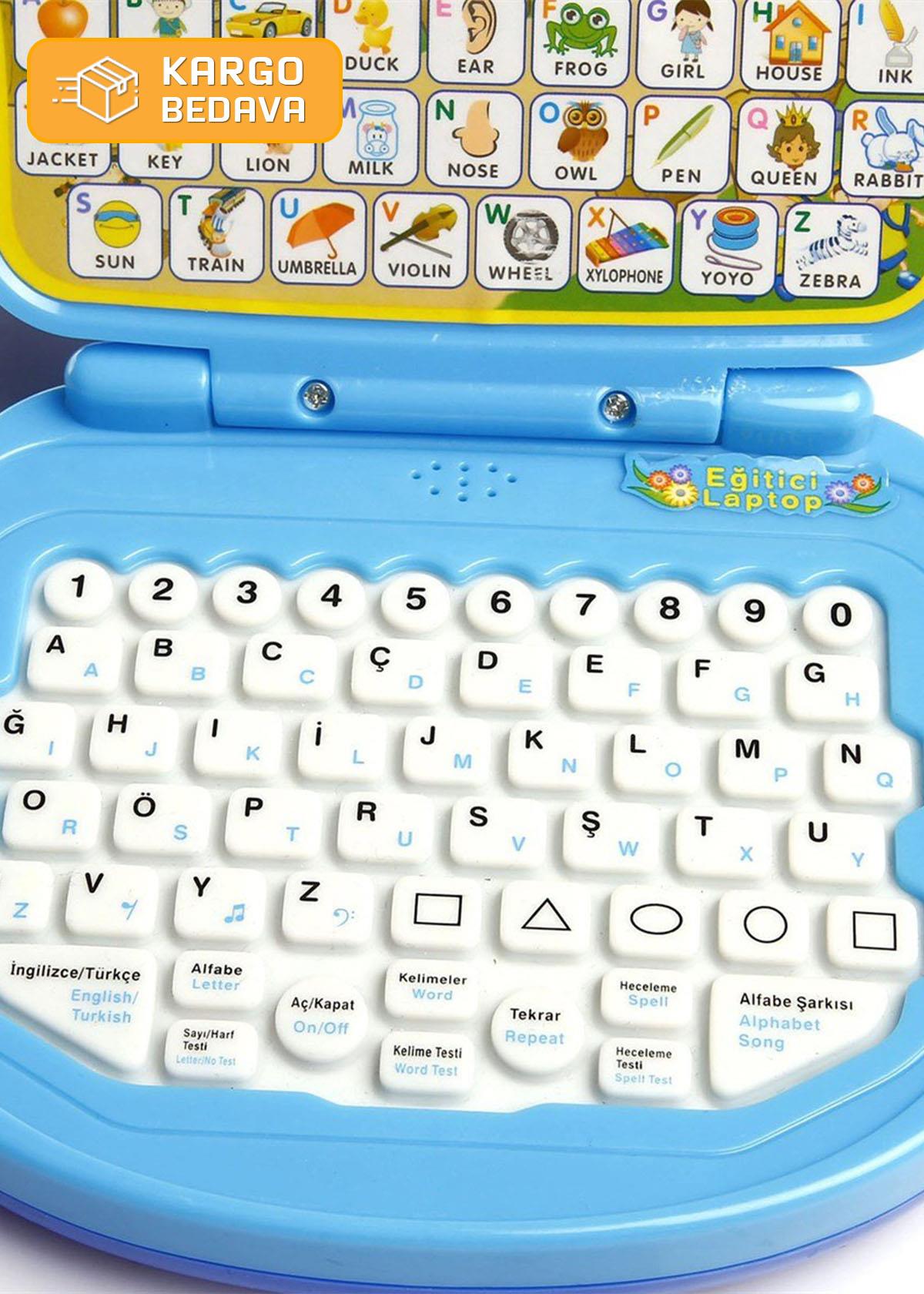 Birlik Türkçe İngilizce Konuşan Eğitici Laptop