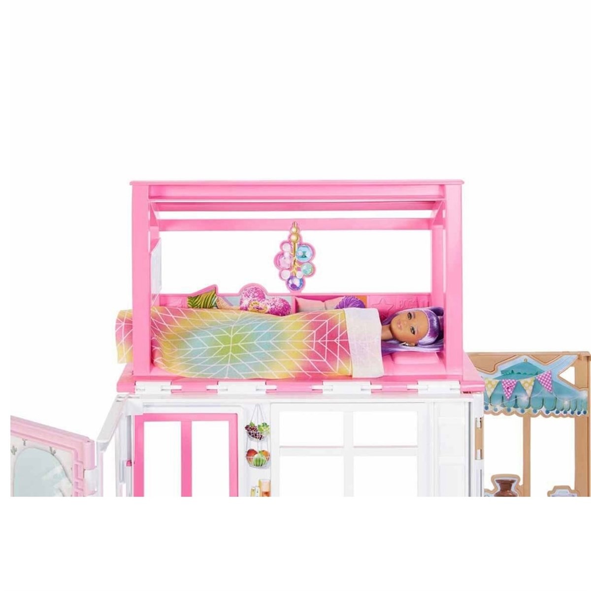 Barbie Taşınabilir Portatif Evi HCD47