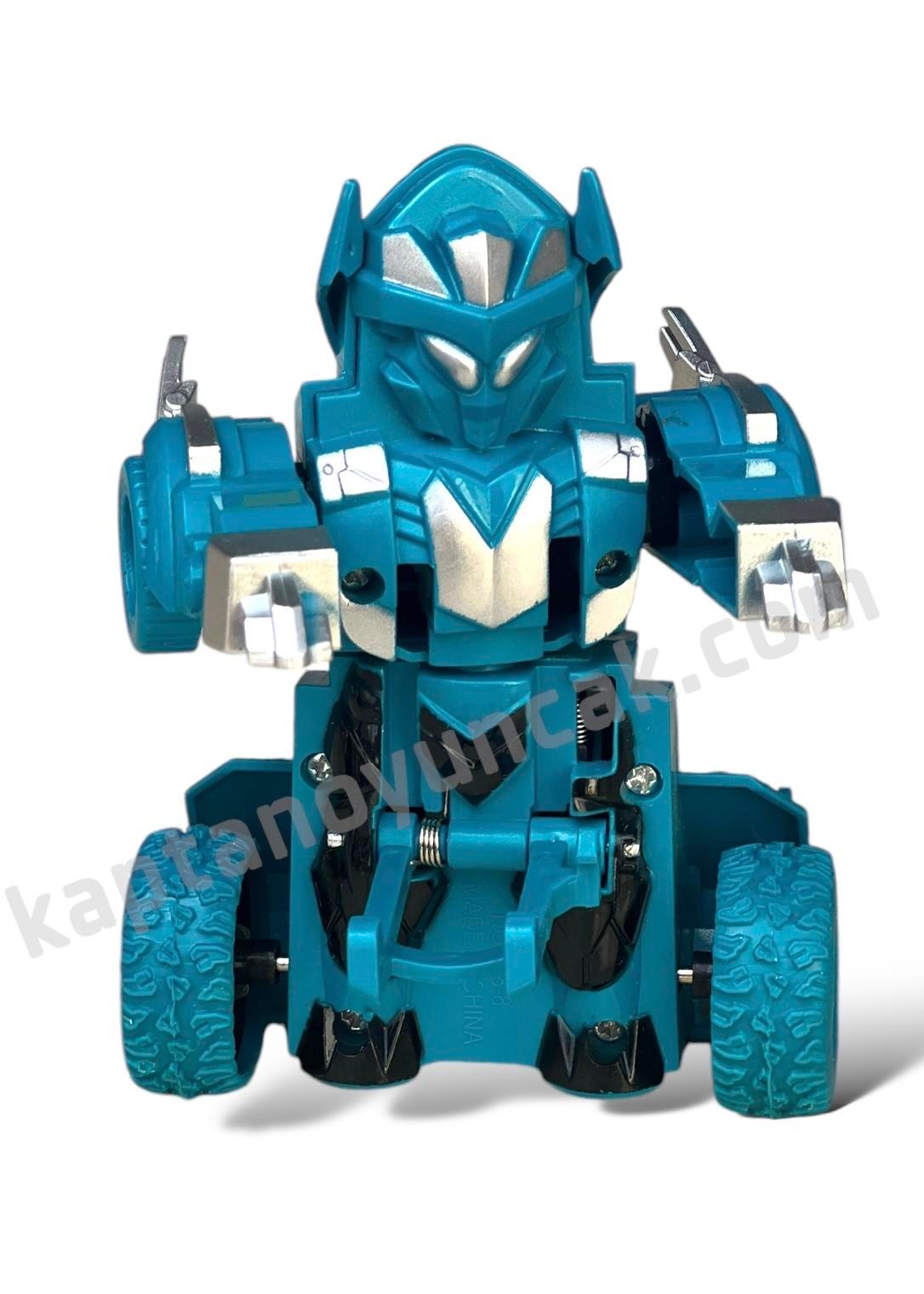 Robota Dönüşebilen Çek Bırak Araba
