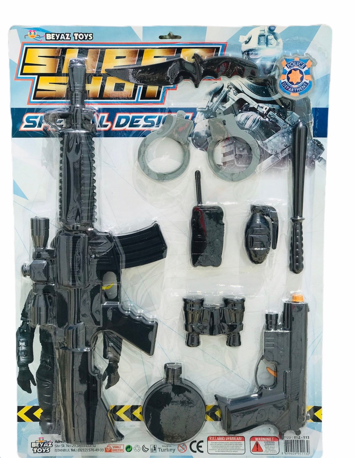 Polis Set Büyük Boy Oyuncak