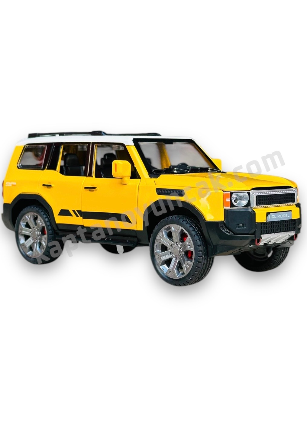 Çek Bırak Sesli ve Işıklı Duman Çıkartan Metal Jeep