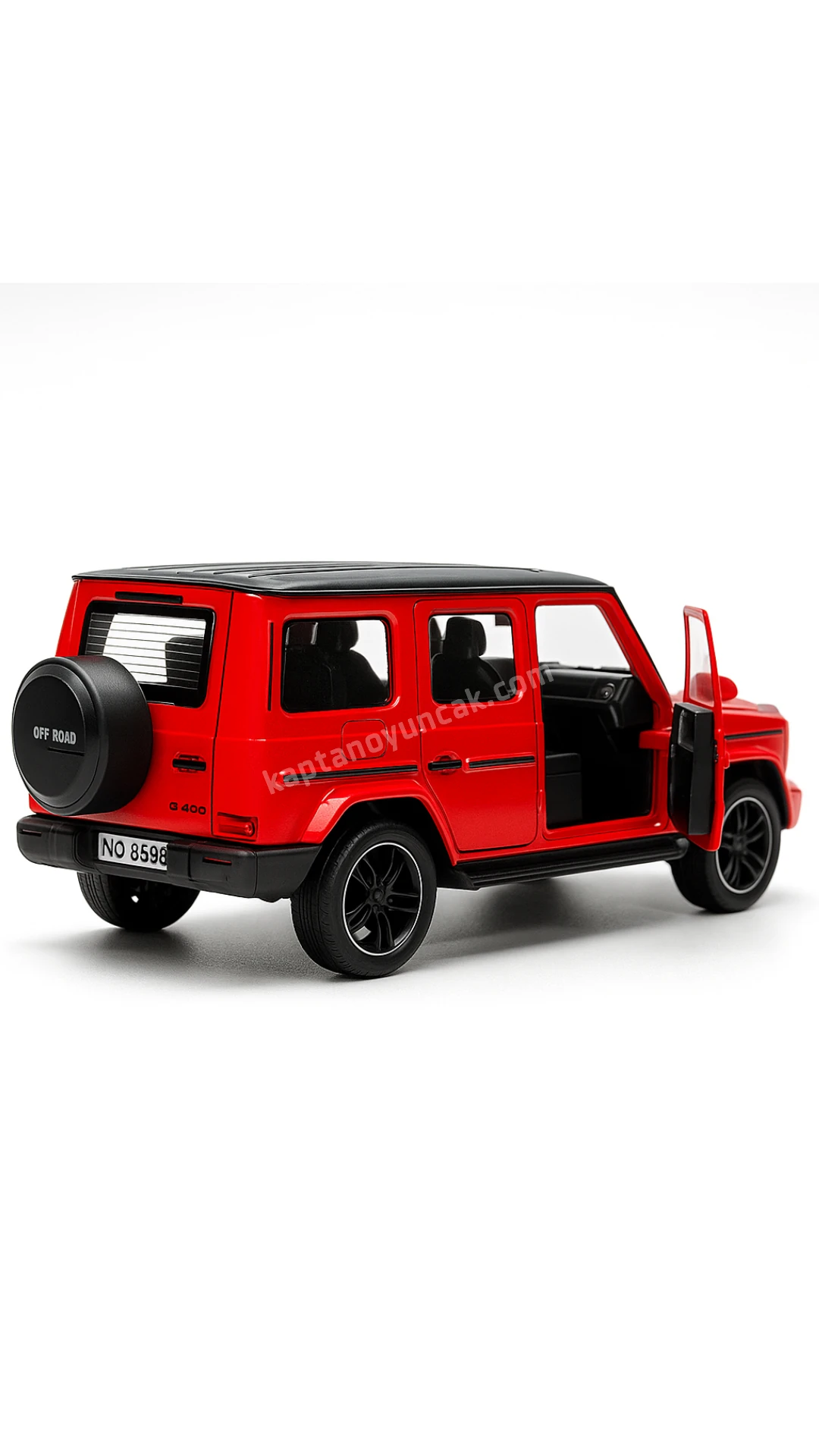 Kapıları Açılıp Kapanabilen Çek Bırak Metal Mercedes Amg G63 Sesli Işıklı