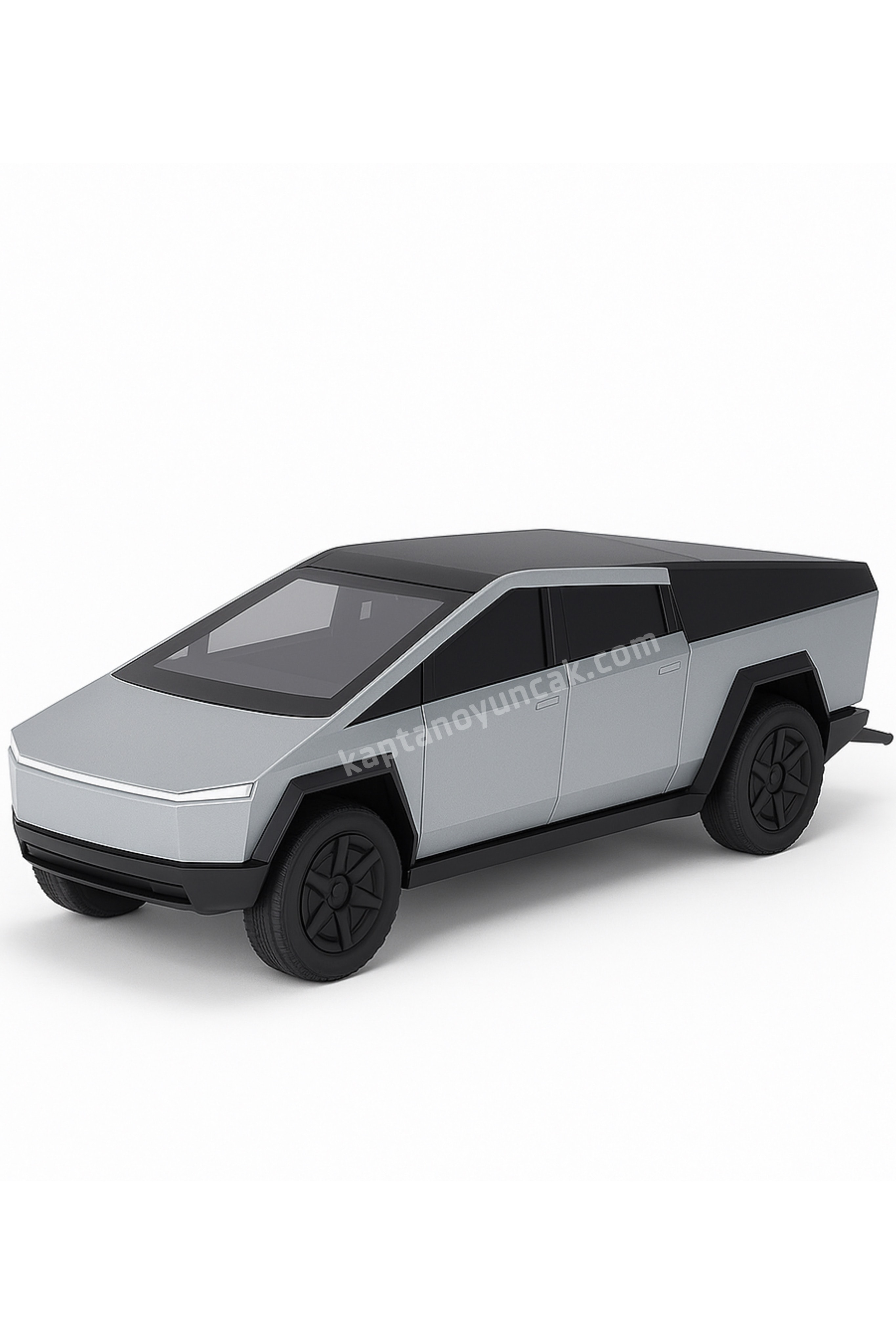 Çek Bırak Sesli Işıklı Metal Tesla Cybertruck