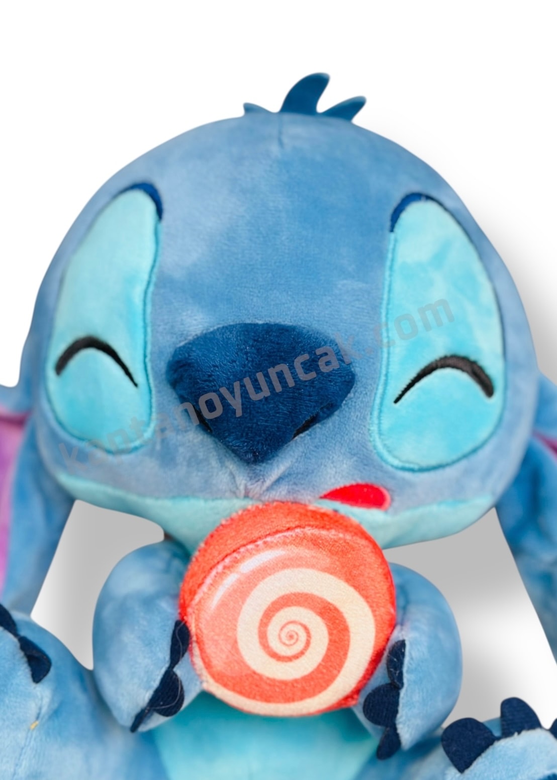 Lisanslı Lolipoplu Peluş Stitch 25 Cm