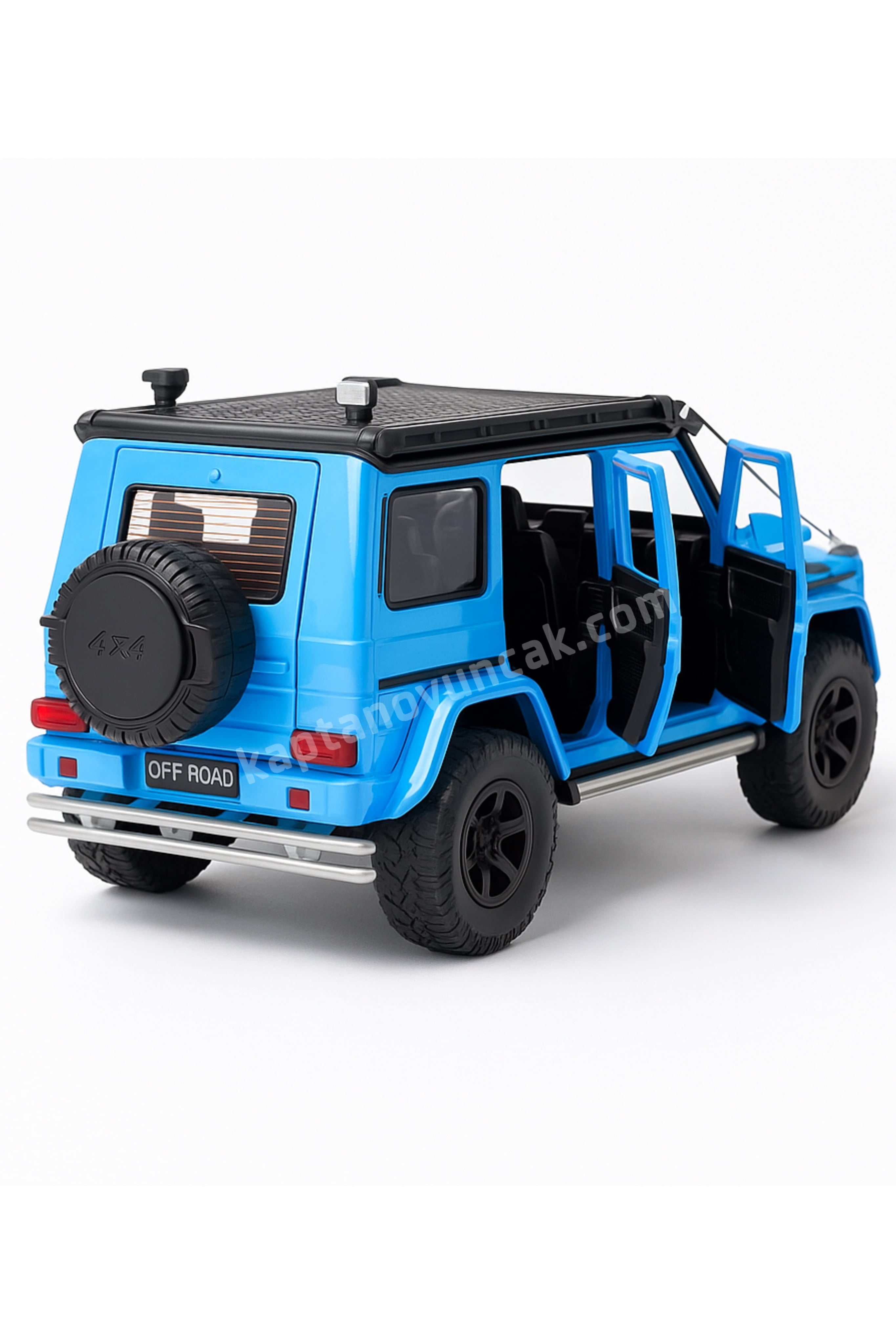 Çek Bırak Sesli ve Işıklı Ağır Metal Jeep