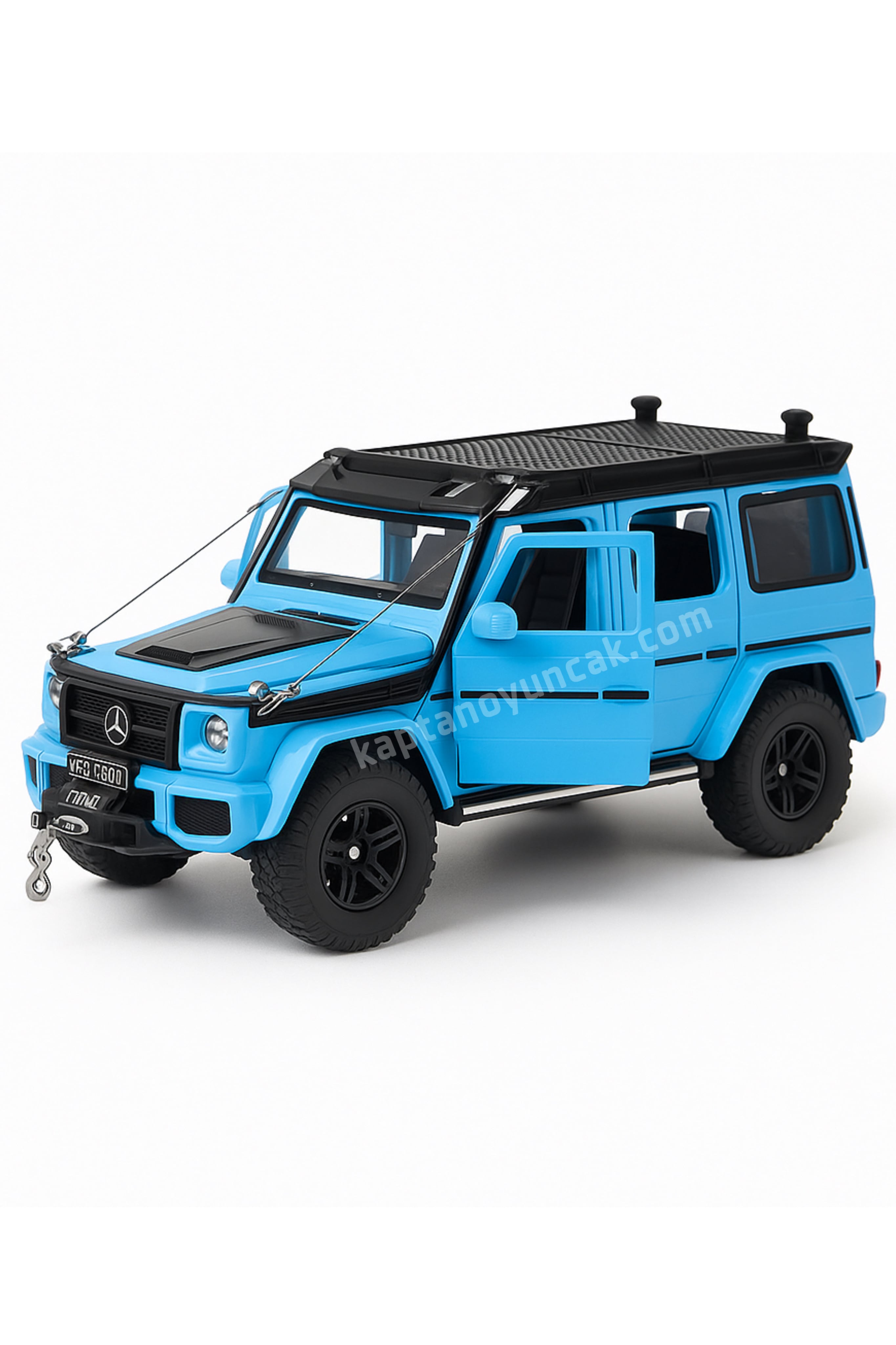 Çek Bırak Sesli ve Işıklı Ağır Metal Jeep