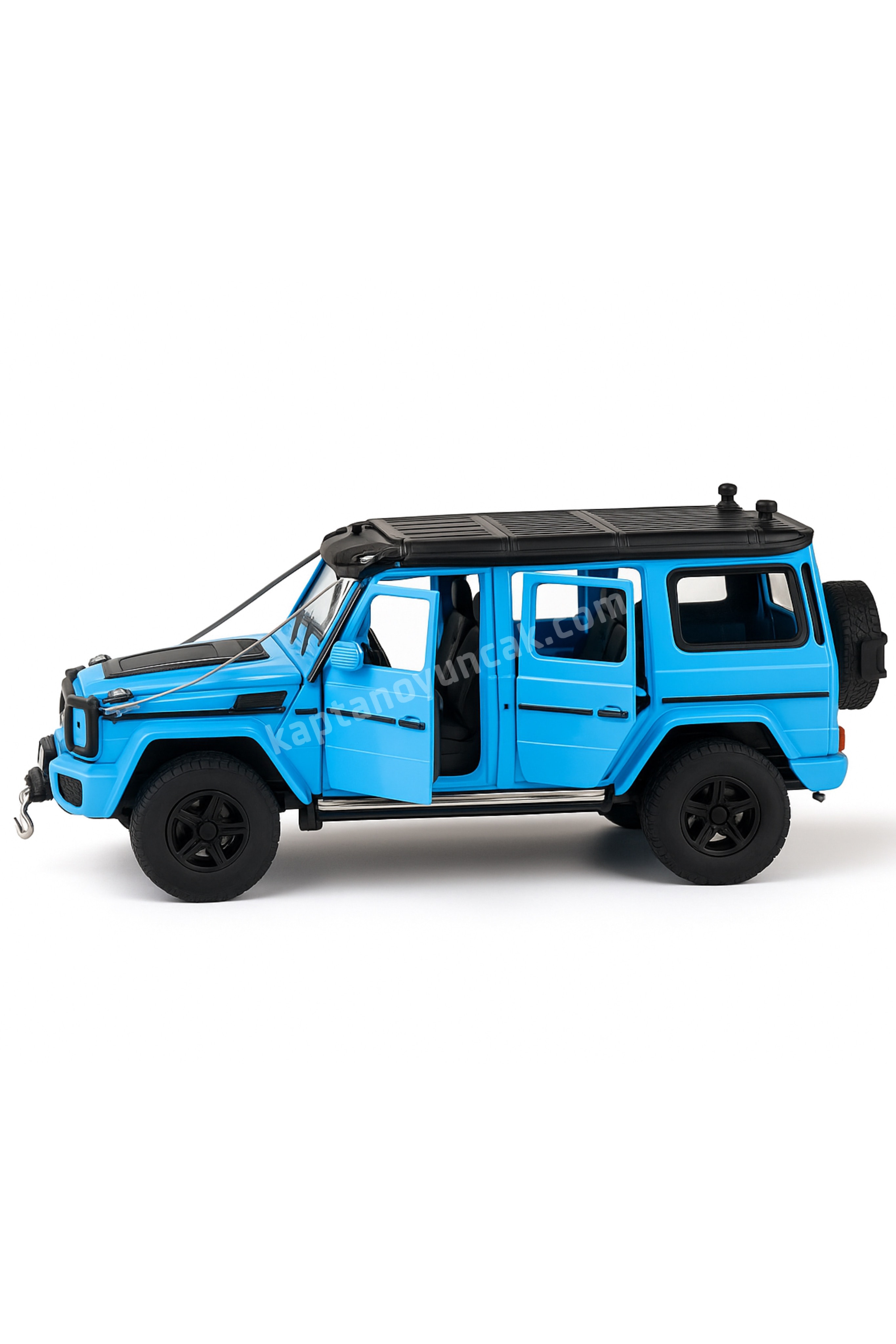 Çek Bırak Sesli ve Işıklı Ağır Metal Jeep
