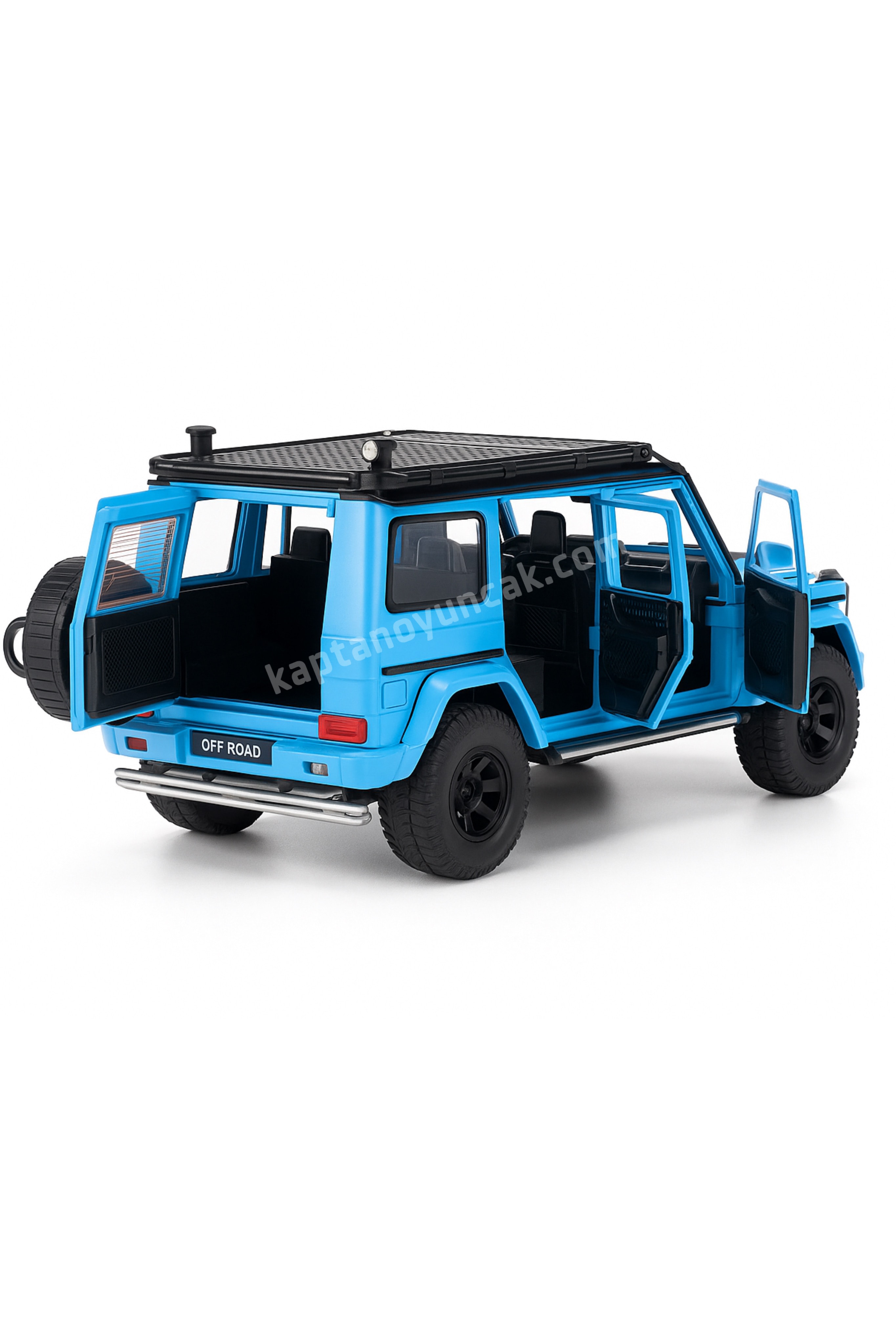 Çek Bırak Sesli ve Işıklı Ağır Metal Jeep