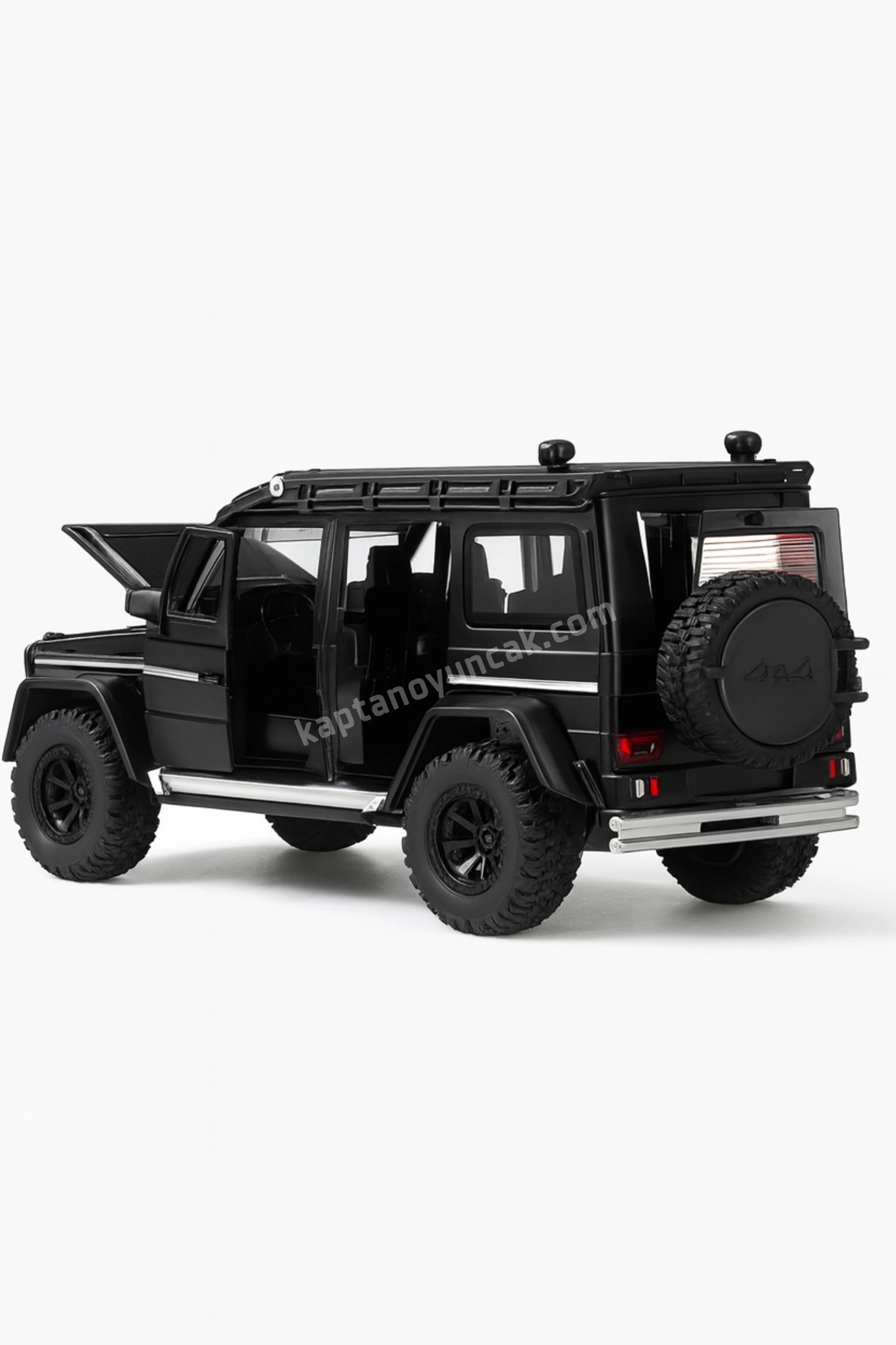 Çek Bırak Sesli ve Işıklı Ağır Metal Jeep