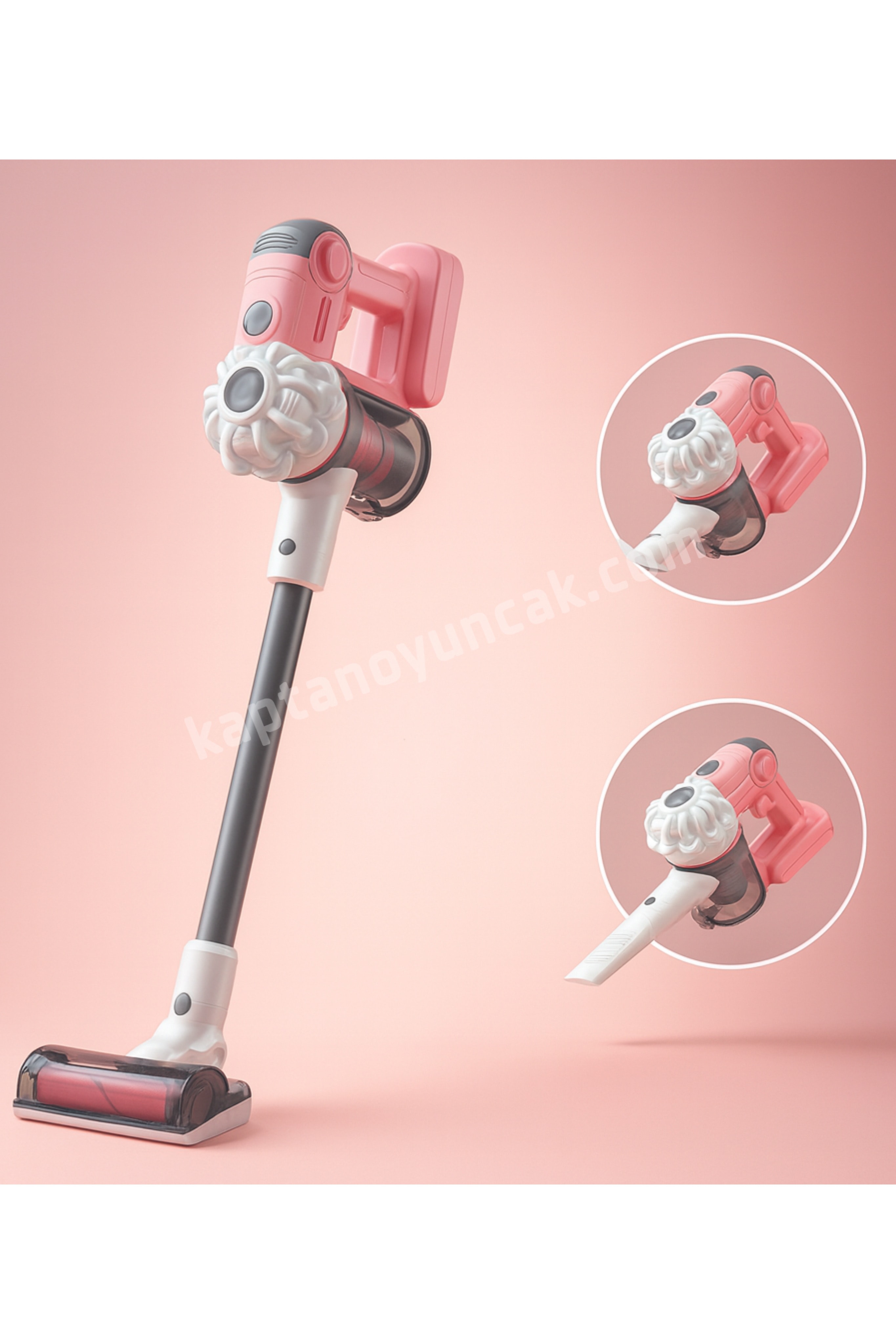 Ayaklı Dyson Dikey Süpürge Pilli Süpürge 3ü 1 Arada Aparatlı Çekim Gücü