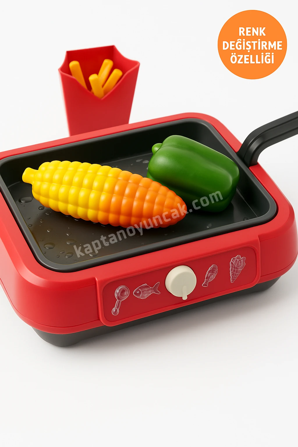 Renk Değiştiren Magic Chef Barbekü Mangal Ocak Oyun Seti