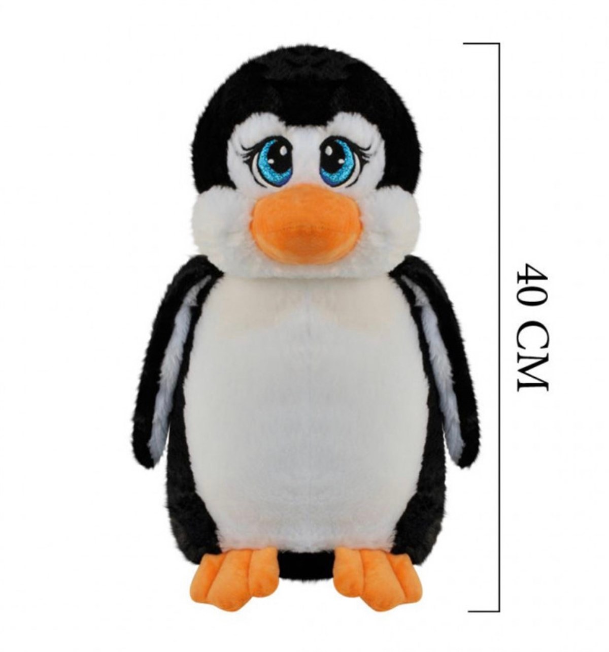 Selay Ayakta Tombul Peluş Penguen 40 Cm