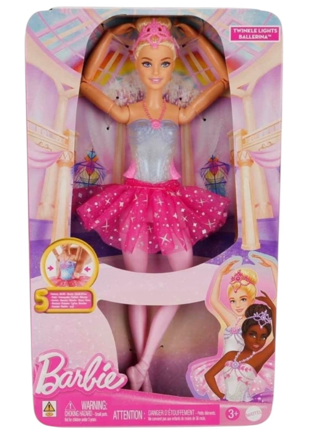 Barbie Dreamtopia Işıltılı Balerin Bebek HLC25