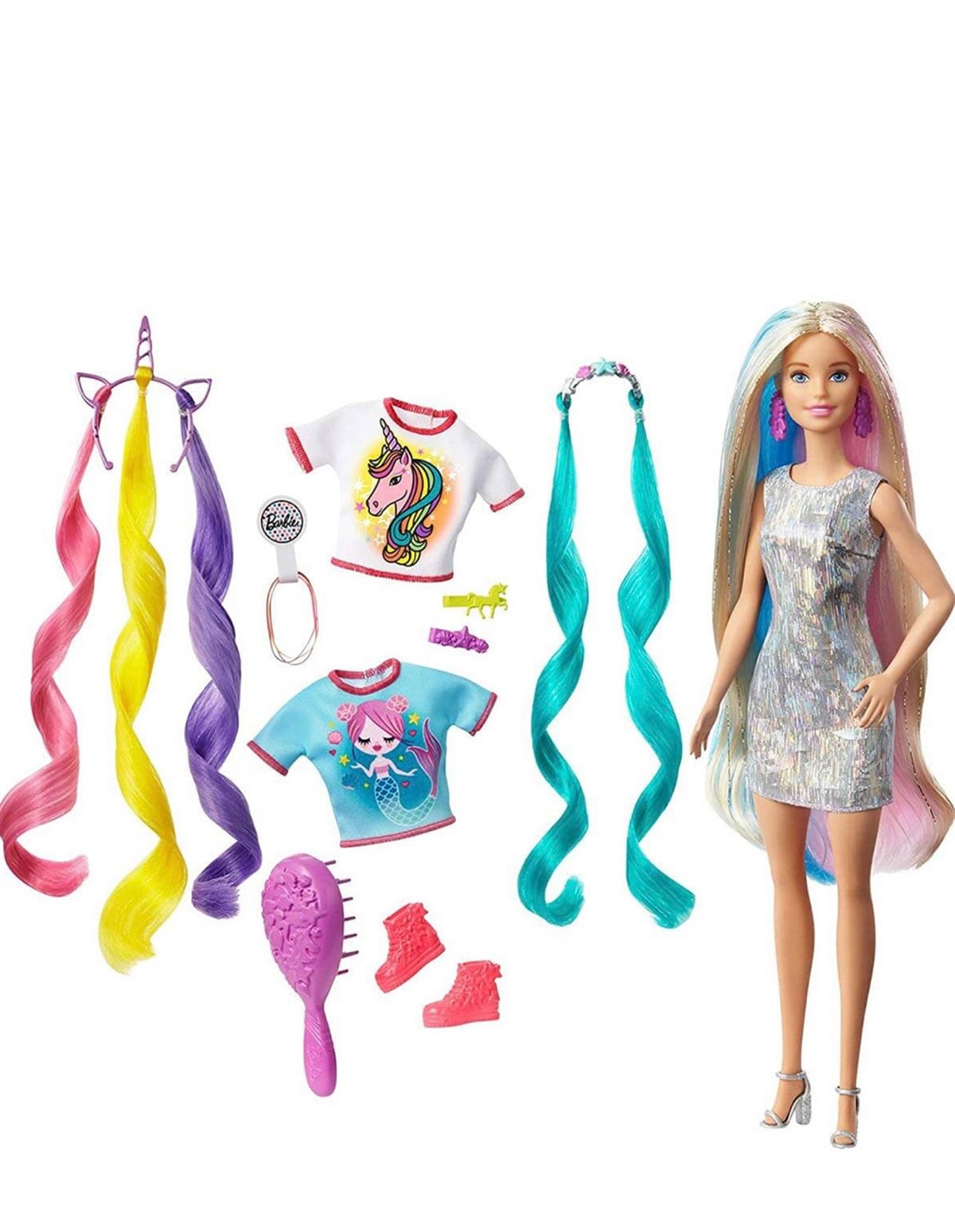 Barbie Sonsuz Saç Eğlencesi Bebeği