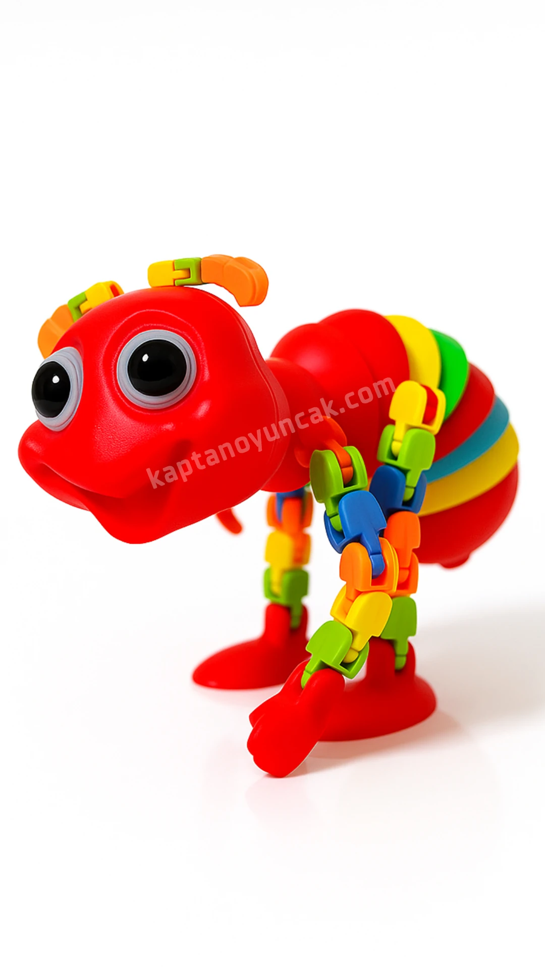 Sevimli Eğitici Sök Tak Renkli Akrobat Karınca Montessori Eğitici Oyuncak