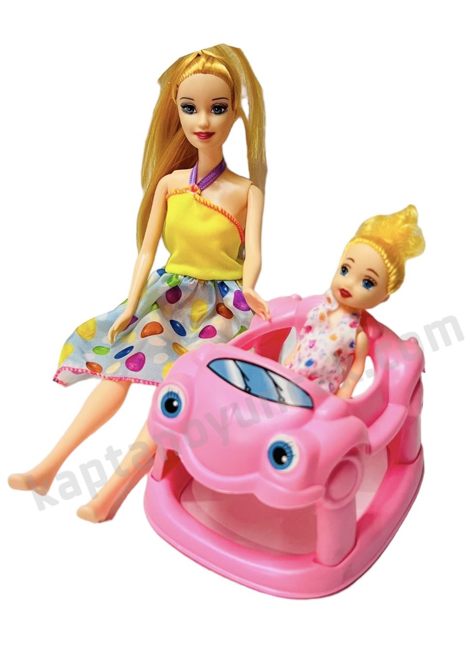 Anlily Aksesuarlı Pusetli Bebek Masalı Bebek Oyun Seti