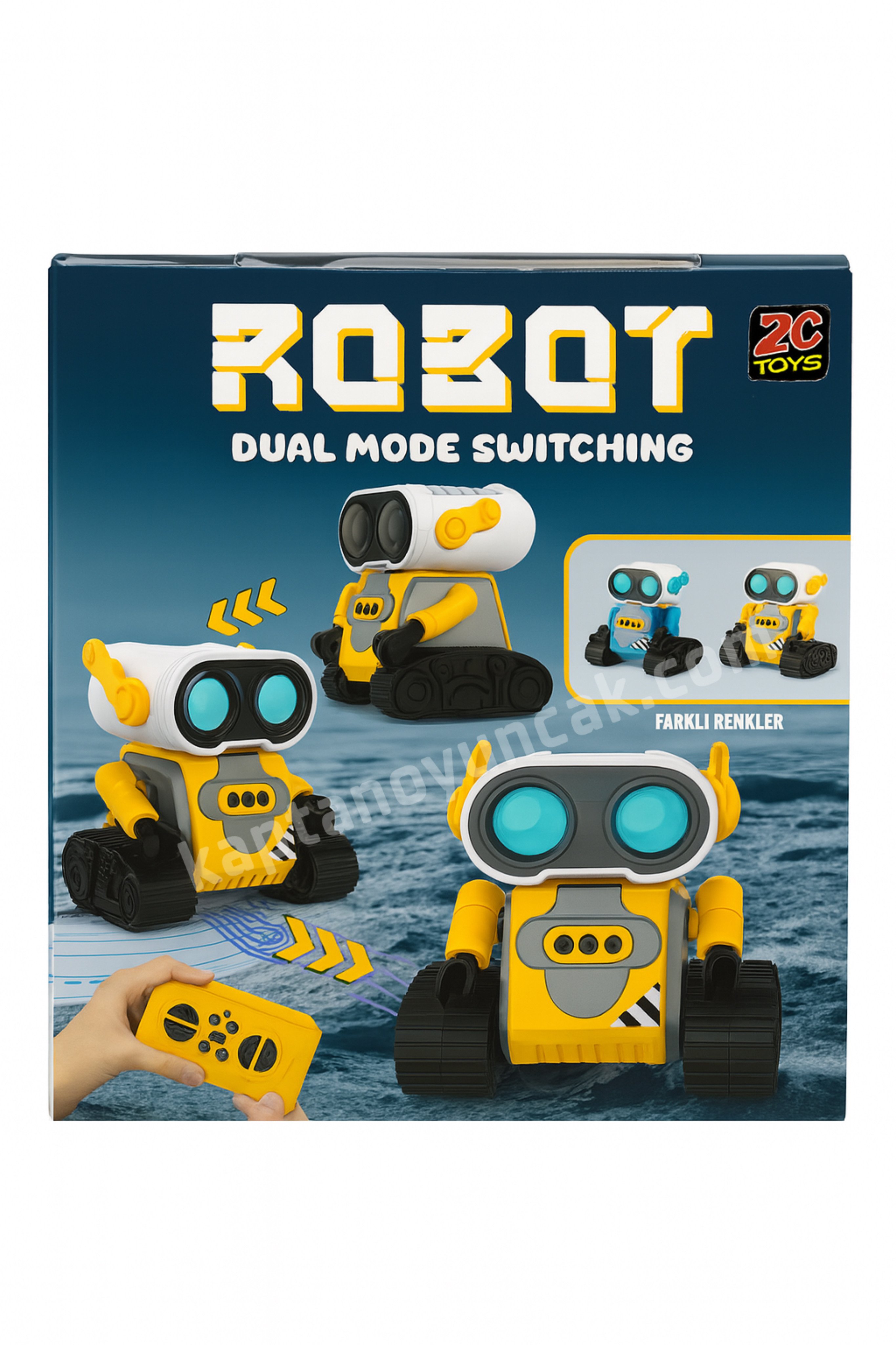 Uzaktan Kumandalı Şarjlı Robot