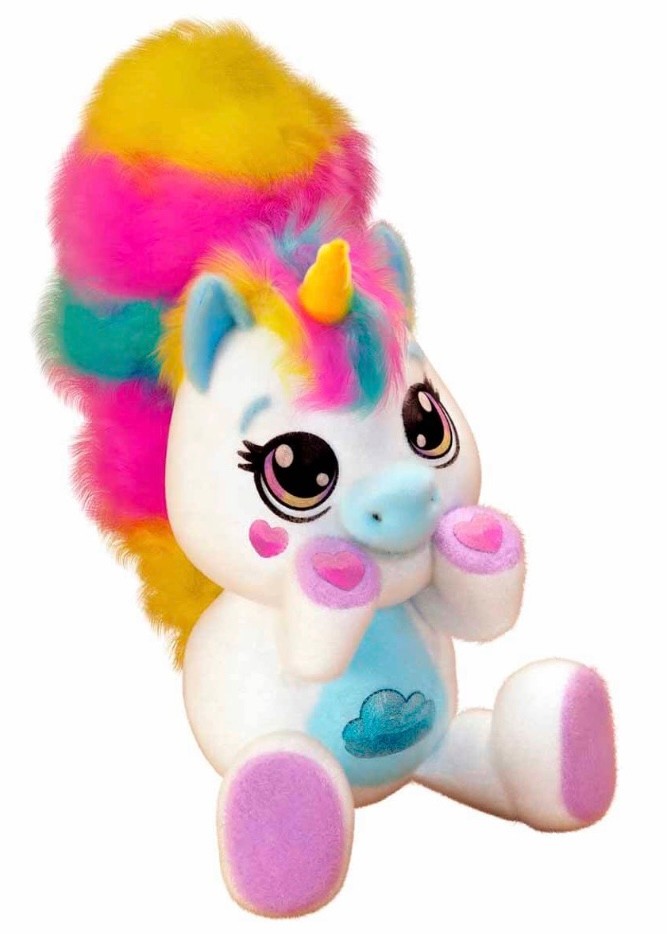 Lily Sesli ve Işıklı Peluş Unicorn 