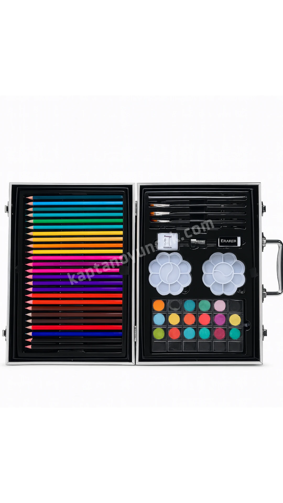 Metal Çantalı Pony Çocuk Boyama Oyun Seti