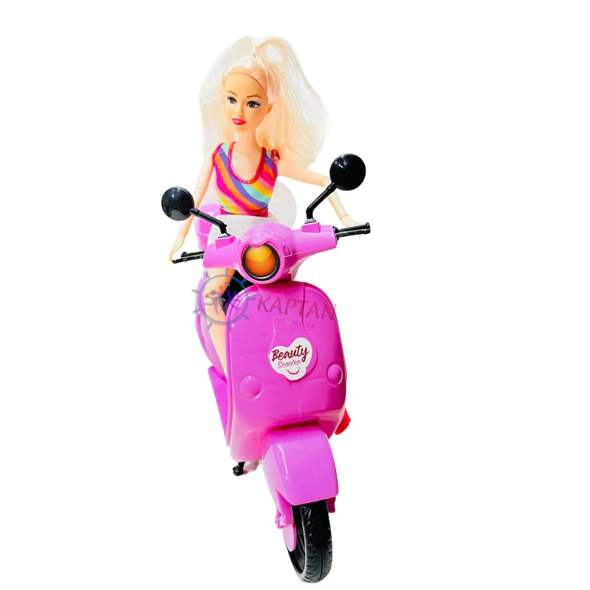 King Beauty Bebekli Scooter Oyuncak
