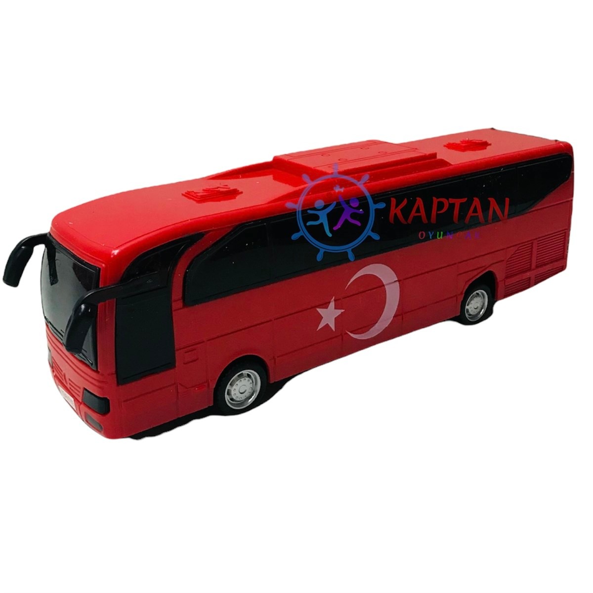 Canem Türk Bayraklı Sürtmeli Otobüs