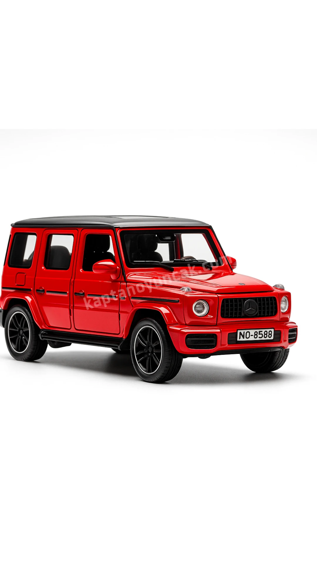 Kapıları Açılıp Kapanabilen Çek Bırak Metal Mercedes Amg G63 Sesli Işıklı