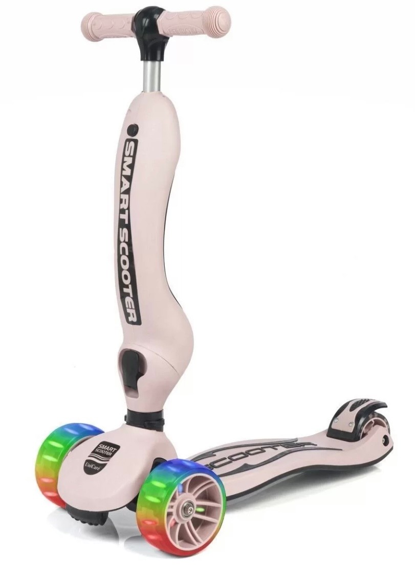 Smart Tekerlekleri Led Işıklı Oturaklı Scooter