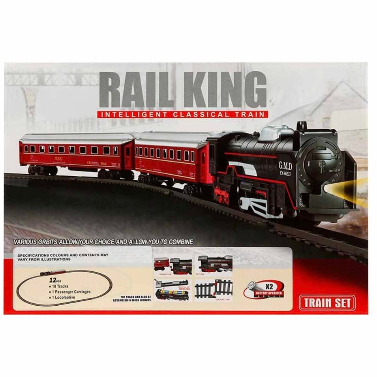 Canem Pilli Işıklı Tren Seti 12 Parça