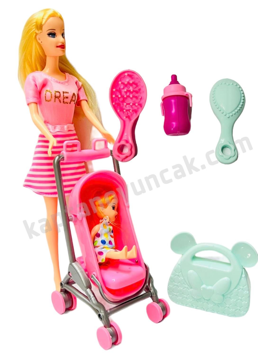 Cindy Pusetli Bebek Oyun Seti