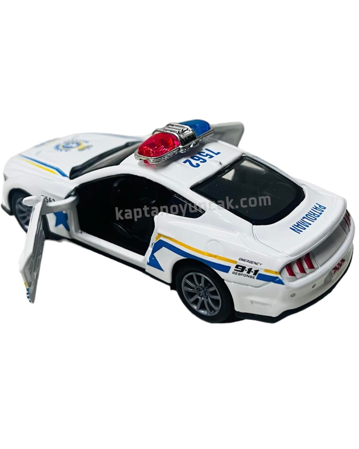 Metal Çek Bırak Polis Araba
