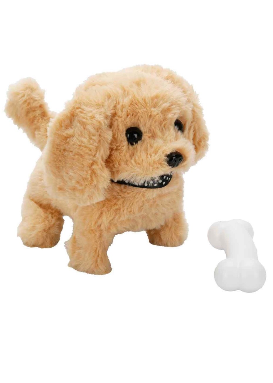 Sesli ve Hareketli Kahverengi Peluş Köpek