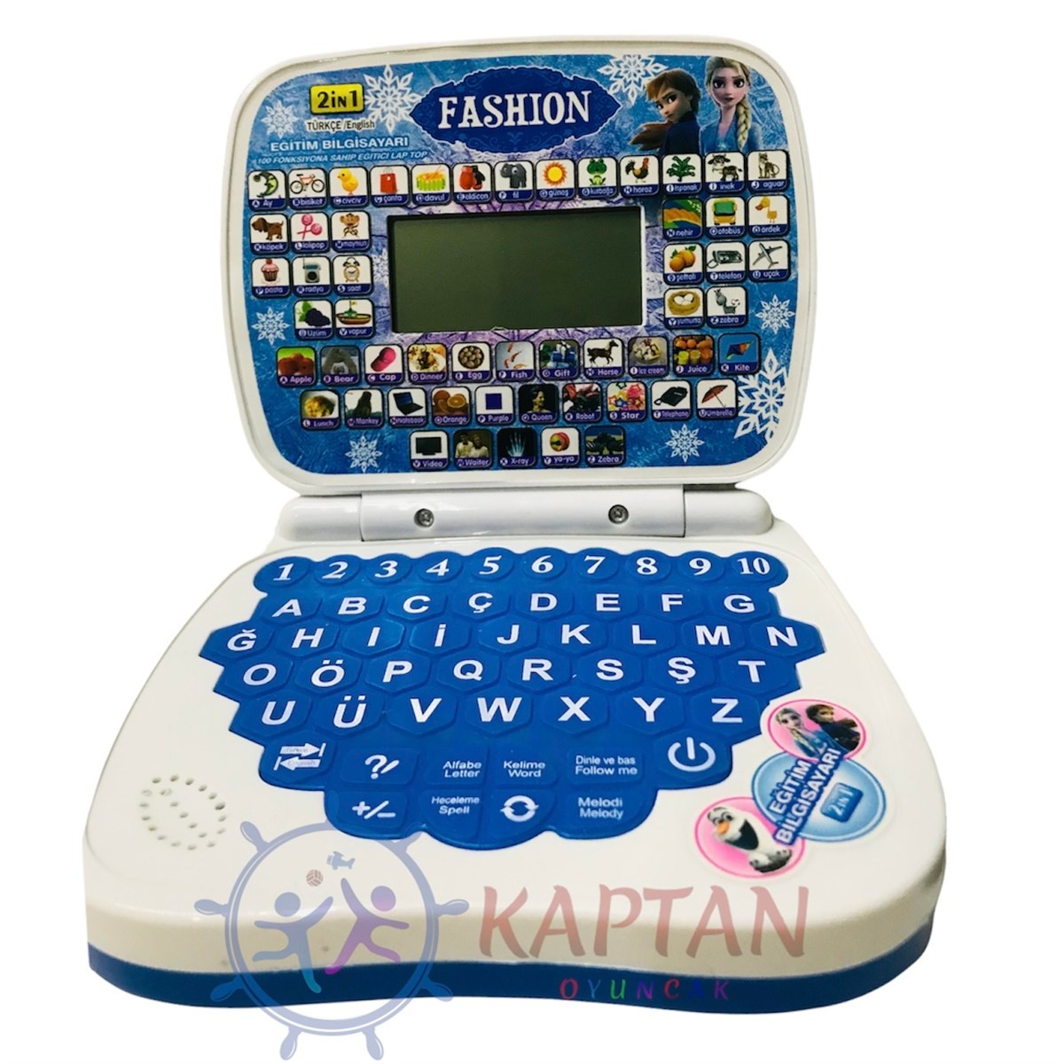 Türkçe İngilizce Konuşan Eğitici Laptop Bilgisayar