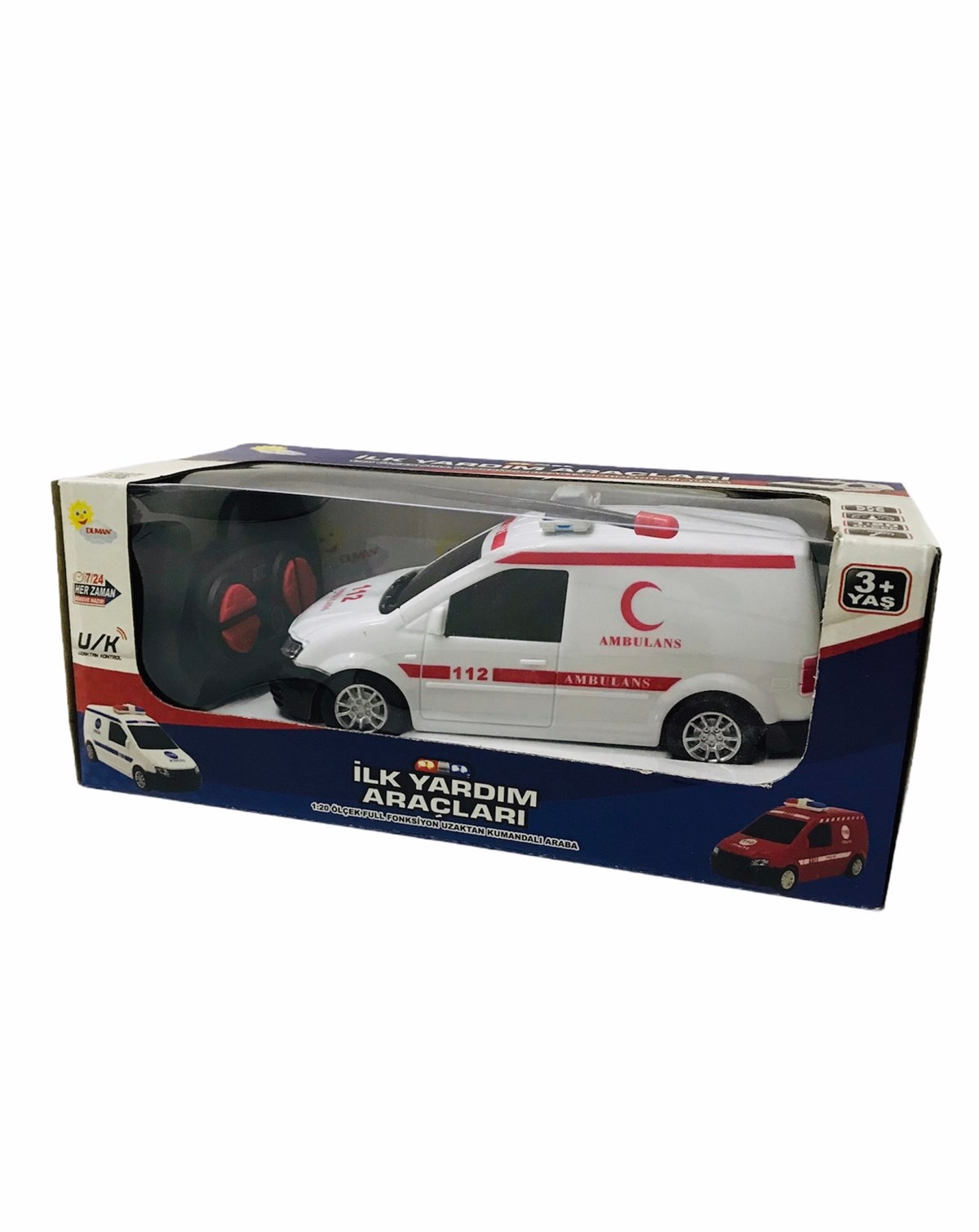 Duman Uzaktan Kumandalı Ambulans Arabası