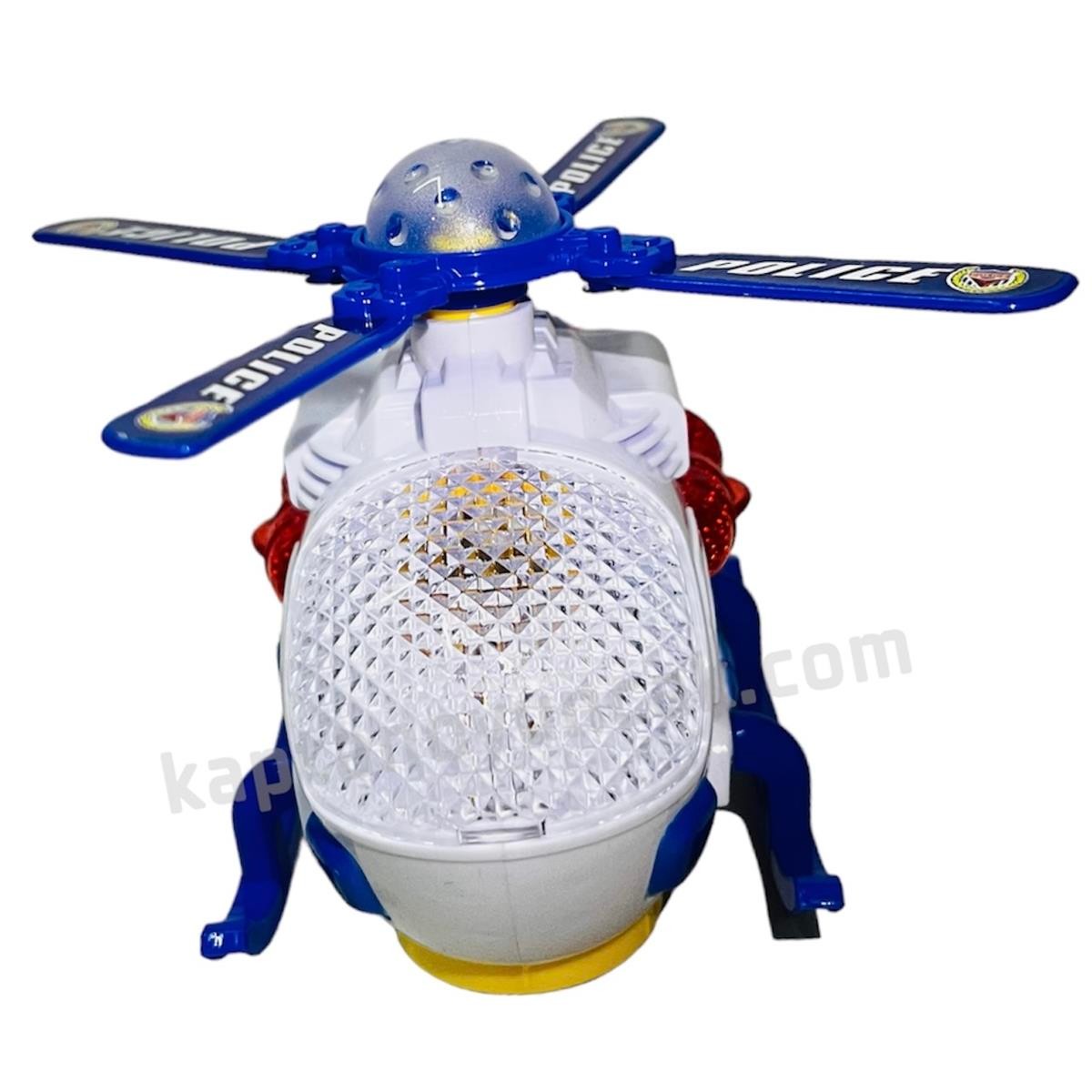 Pilli Sesli Işıklı Sensörlü Helikopter