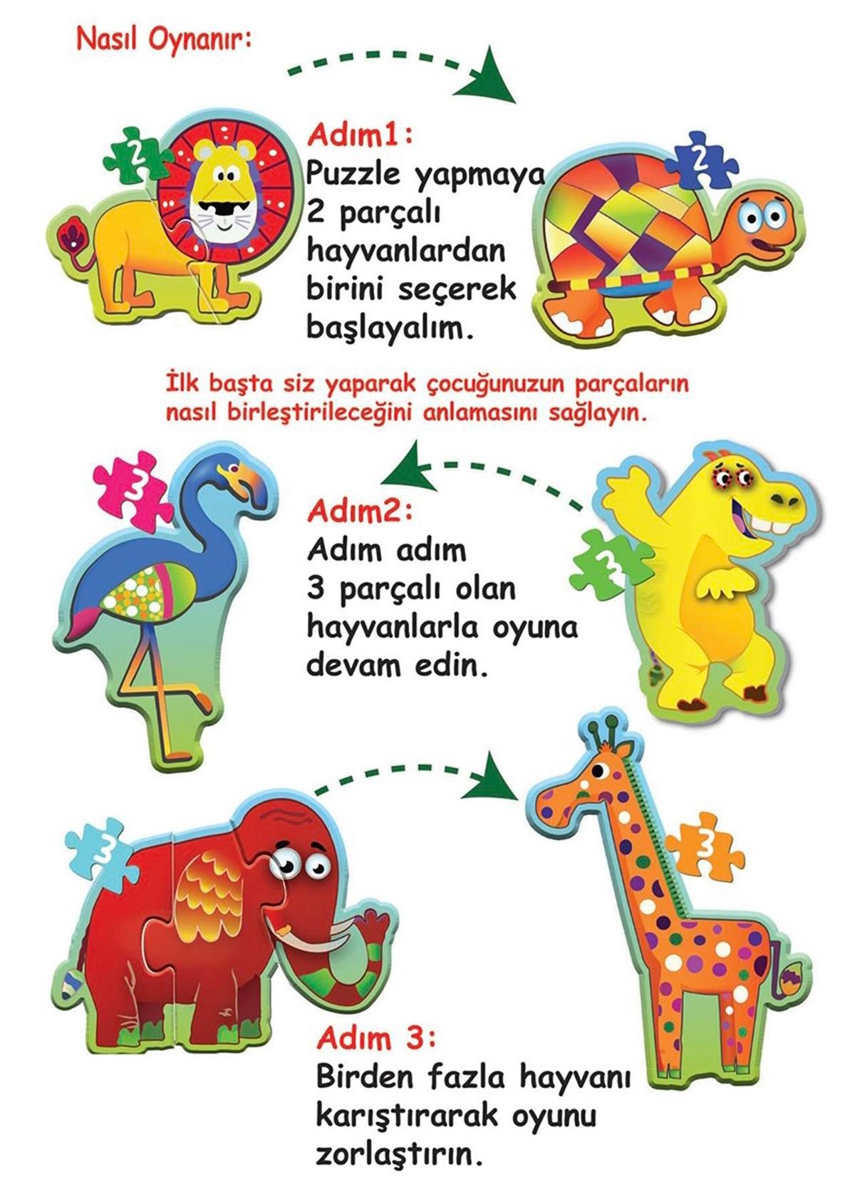 Baby Puzzle Benim İlk Hayvanlar Puzzlem