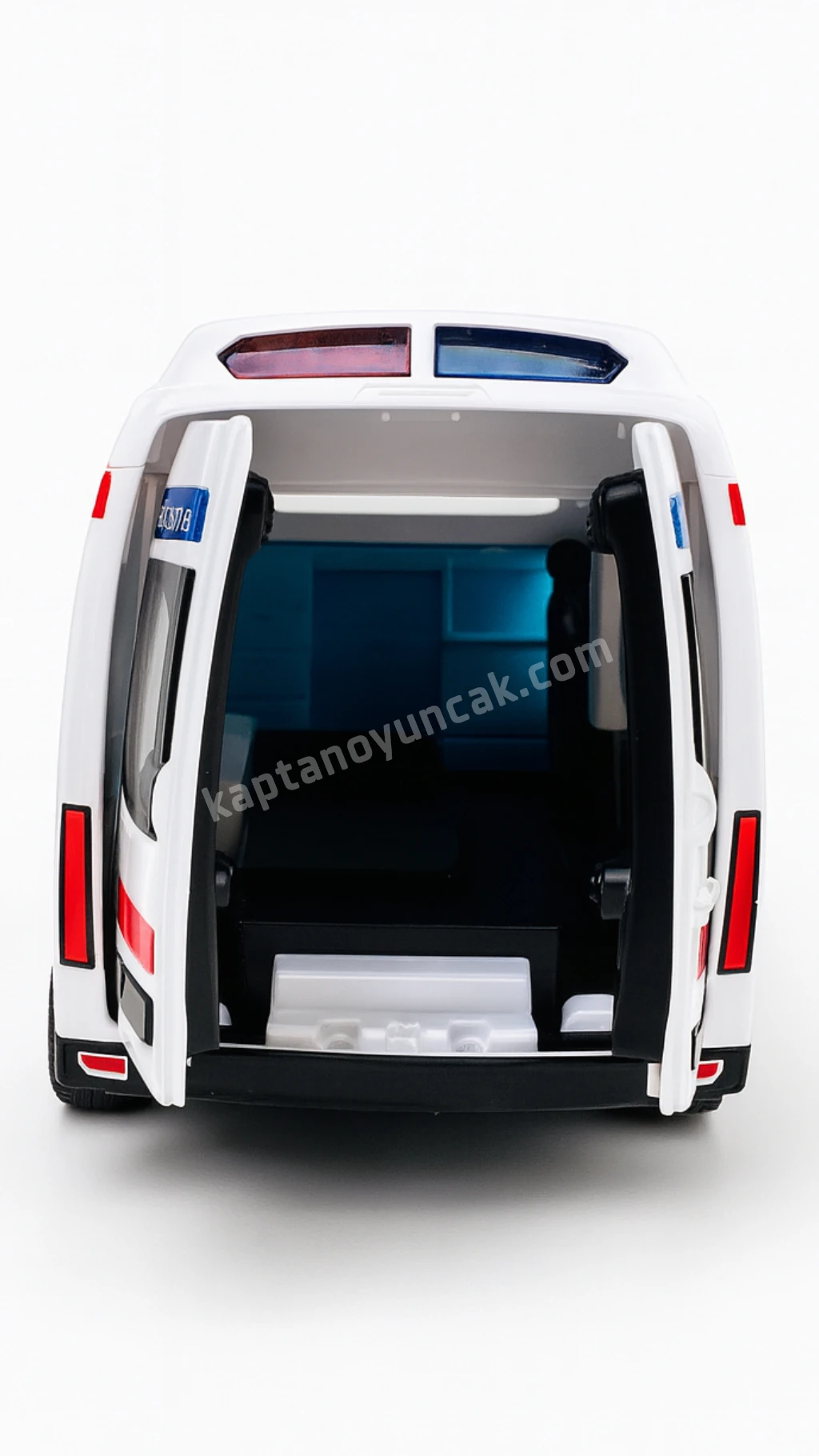 Sürtmeli Sesli ve Işıklı Ambulans Araba